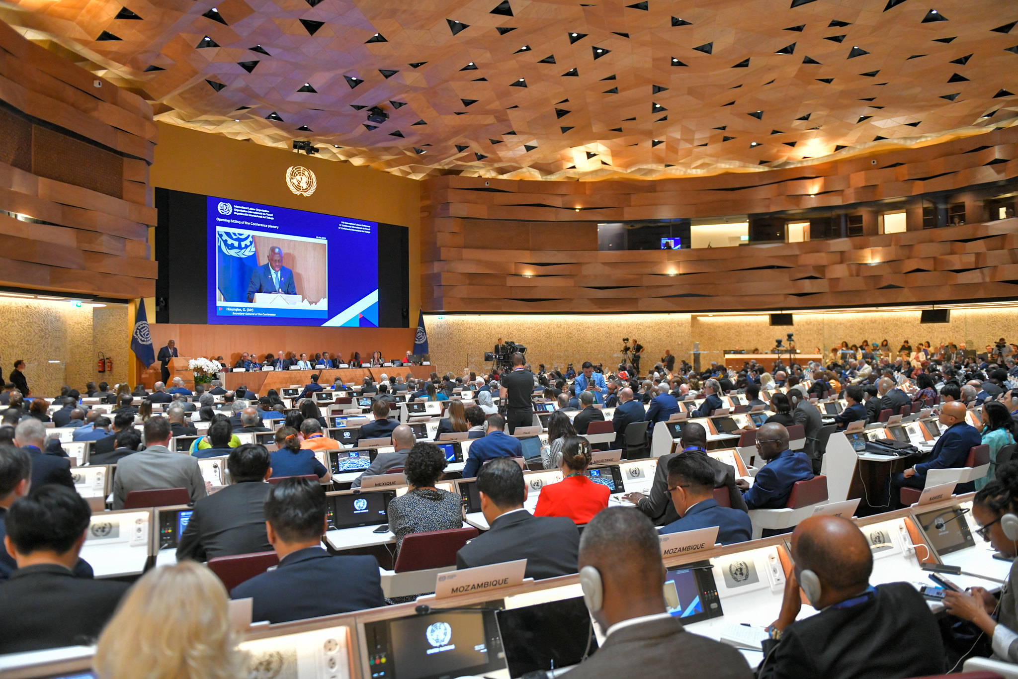 111th International Labour Conference opening sitting 5 June