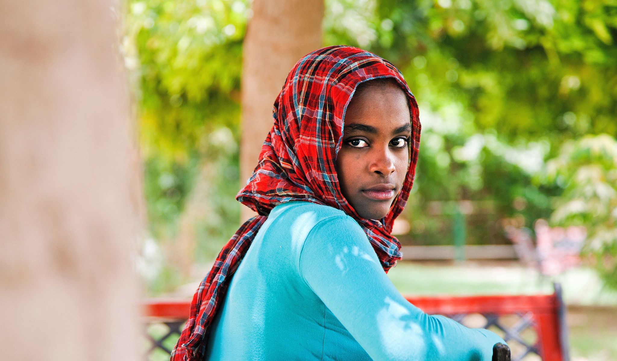 Portrait of a Sudanese student
