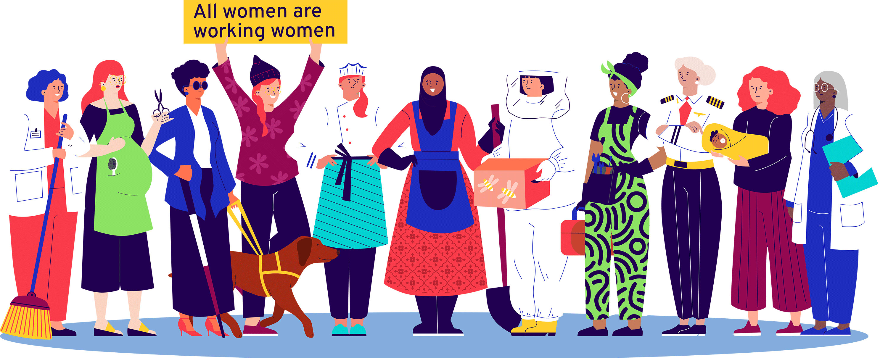 International Women's Day 2025 illustration