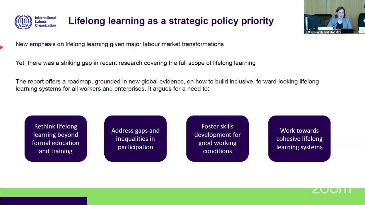ILO Flagship presentation: Lifelong Learning and Skills for the Future