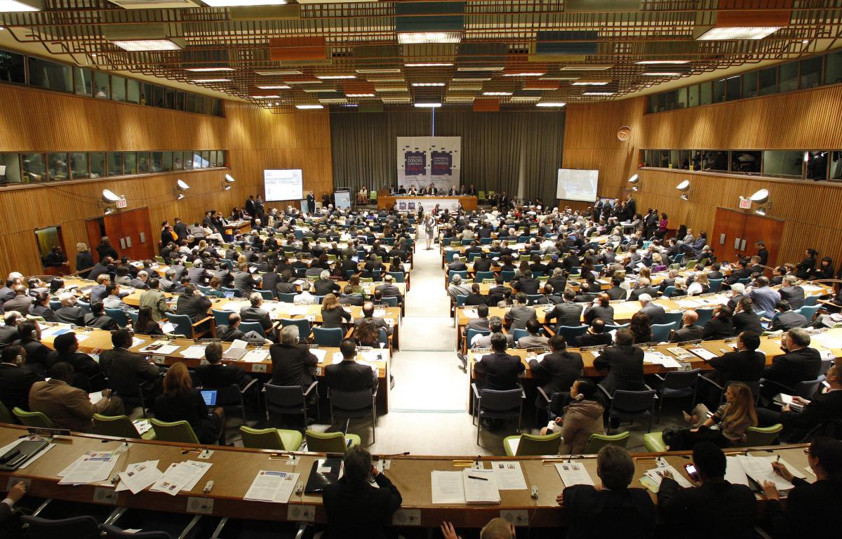 United Nations New York conference room