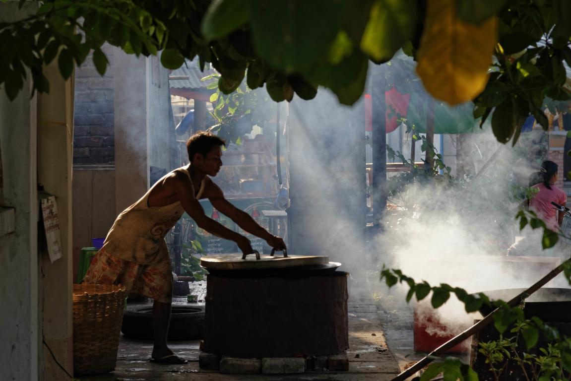Working in the heat