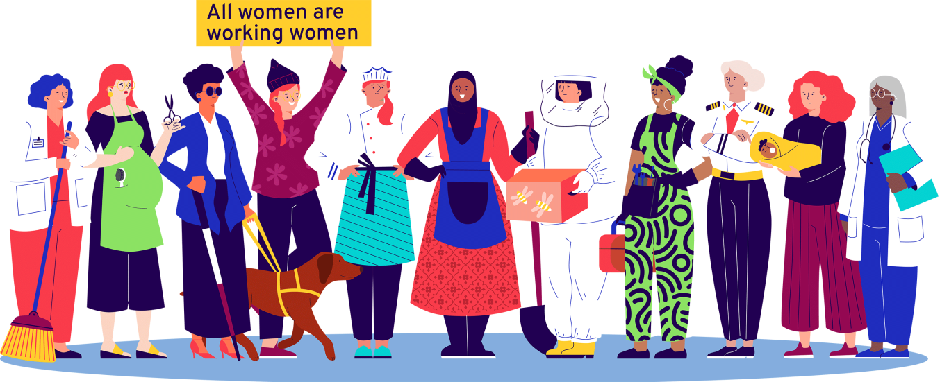 International Women's Day 2025 illustration