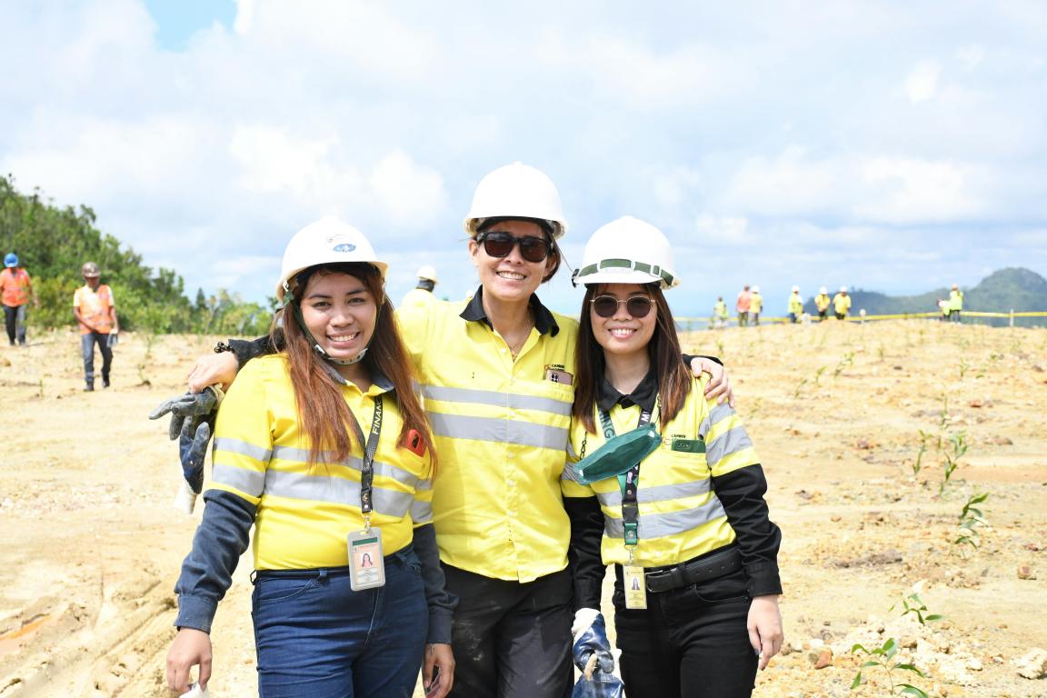 A People Wearing Safety Helmets