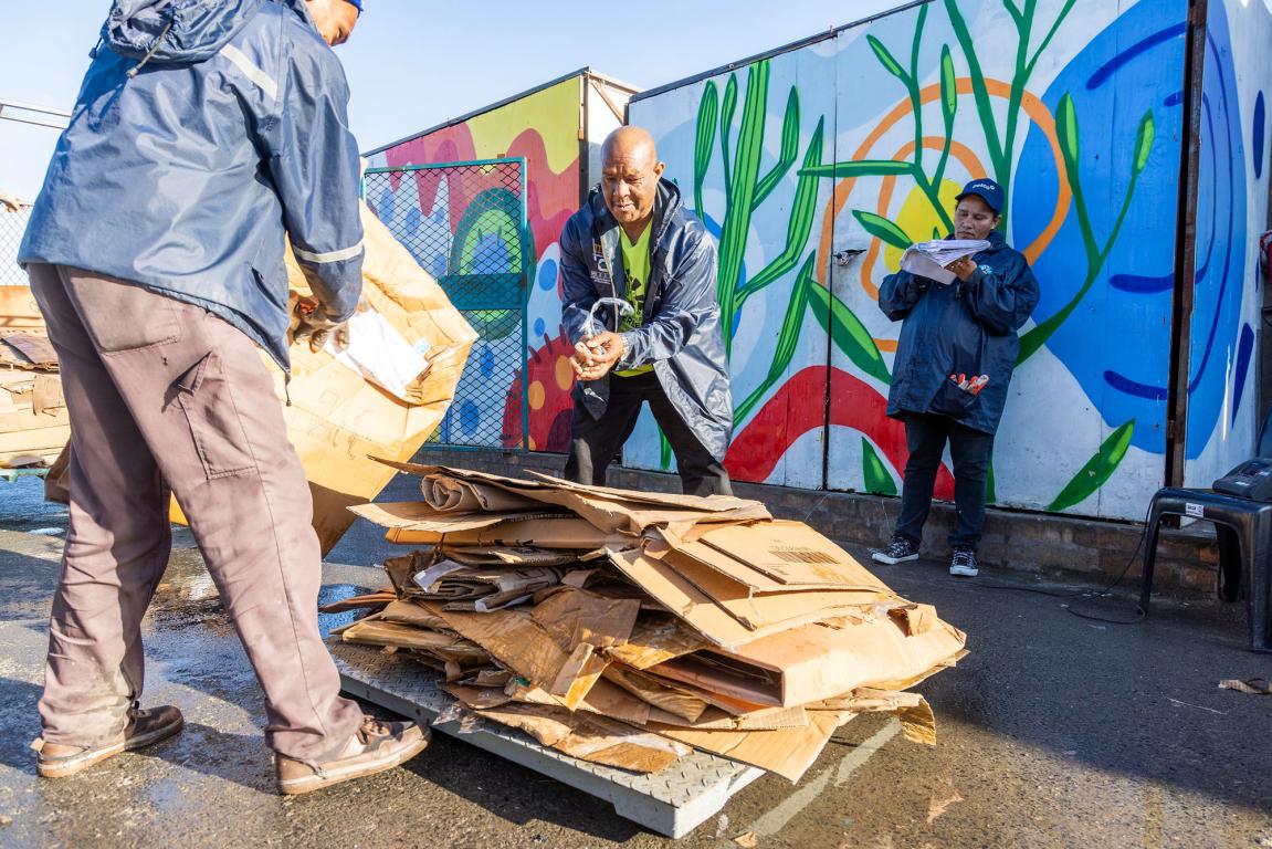 Langanani Muleyo, Waste collection team leader: From homelessness to a pivotal leadership role in waste management stands as a powerful testament to labour and social protection.