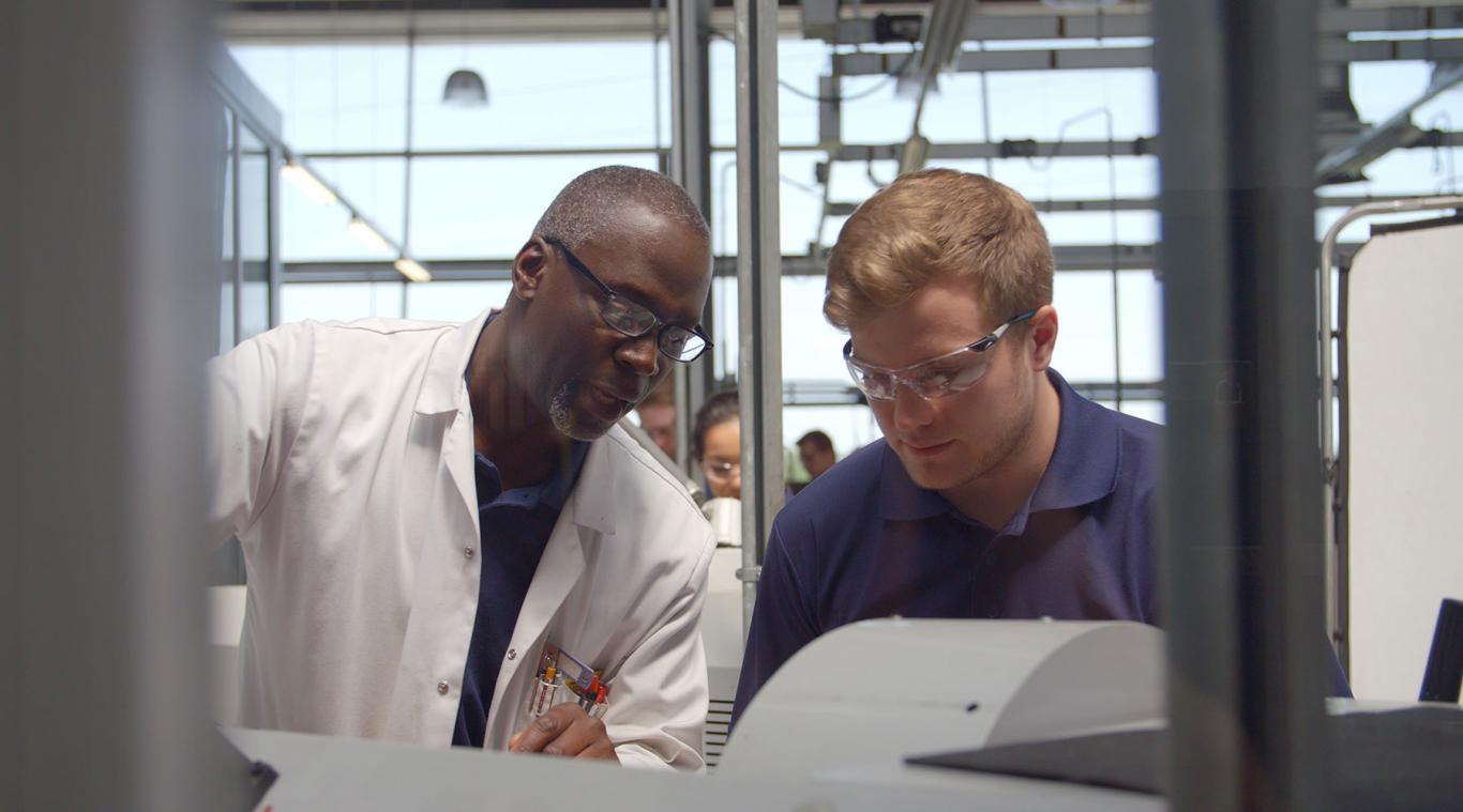 Engineer training apprentices