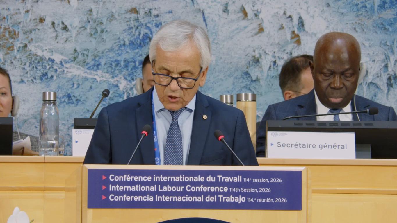 Opening of the 114th Session of the International Labour Conference