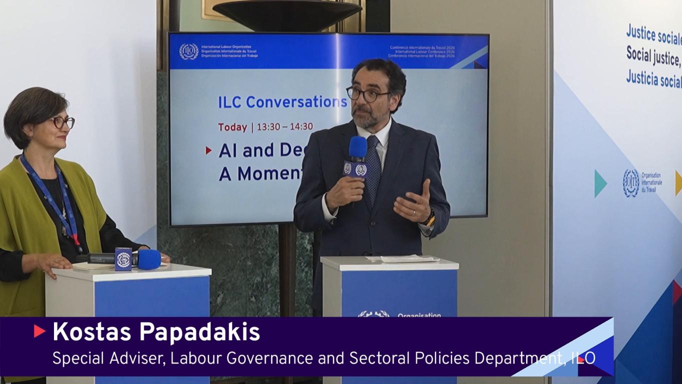 AI and decent work: A moment of choice