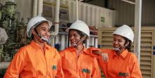 Hero banner Female trainee seafarers, Colombo Sri Lanka Yaseen J Khan / ILO